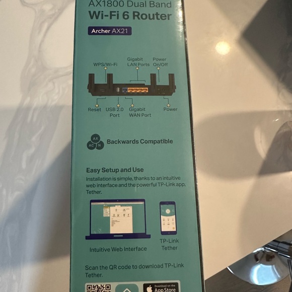 TP-Link WiFi 6 Router AX1800 Smart WiFi Router - Picture 4 of 6
